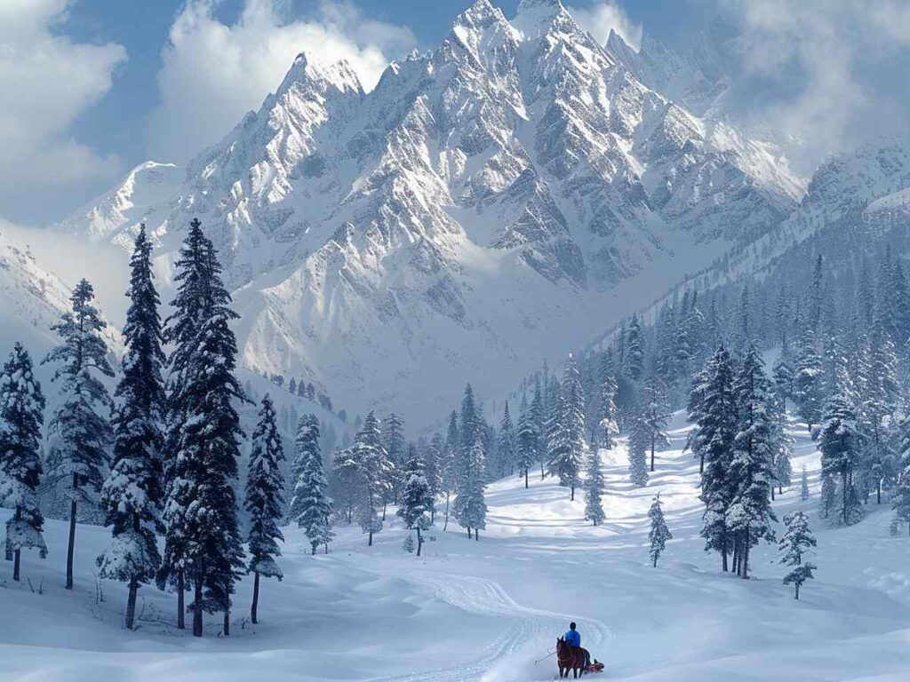 winter is the best time to visit the kashmir
